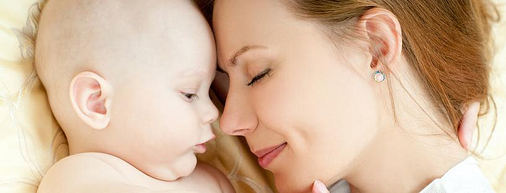 Mutter mit Baby Mutter mit Baby